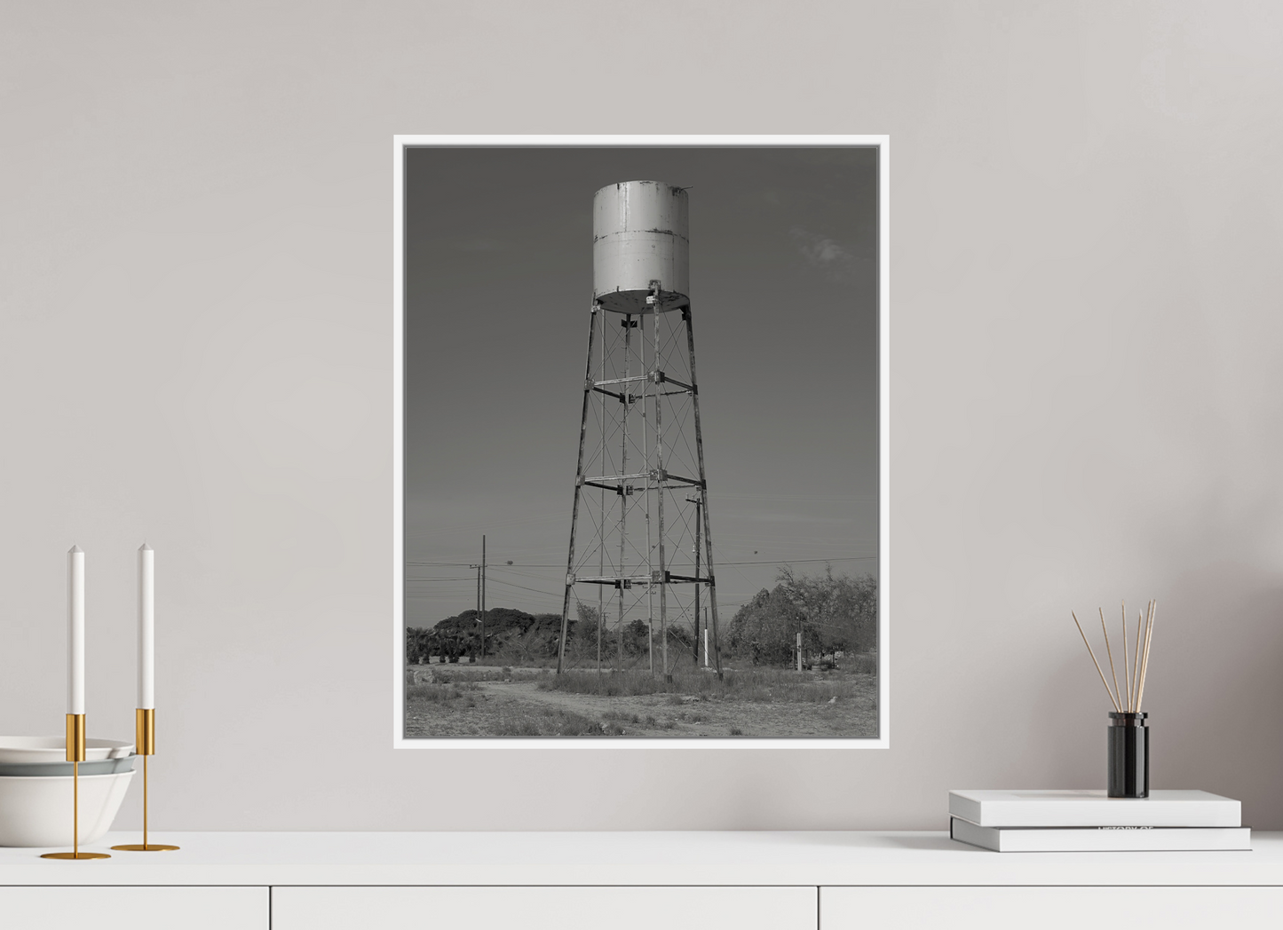 Cylinder Water Tower