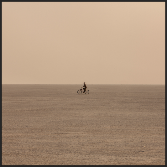 Burning Man - Woman on Bike