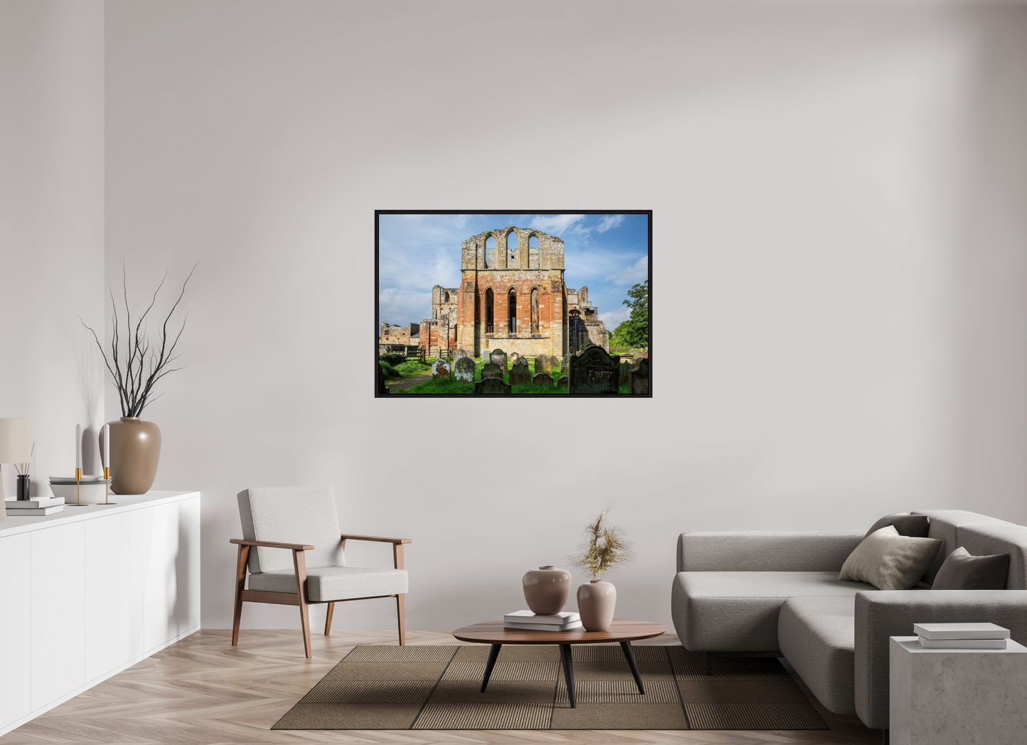 54 x 36″, Floater Frame Ruins of Cathedral of Saint Andrew
