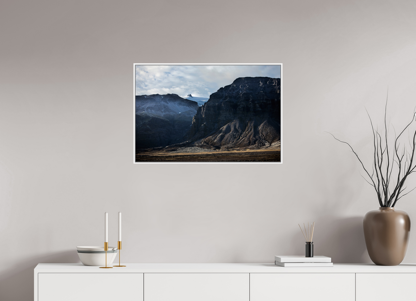 Iceland Black Mountains