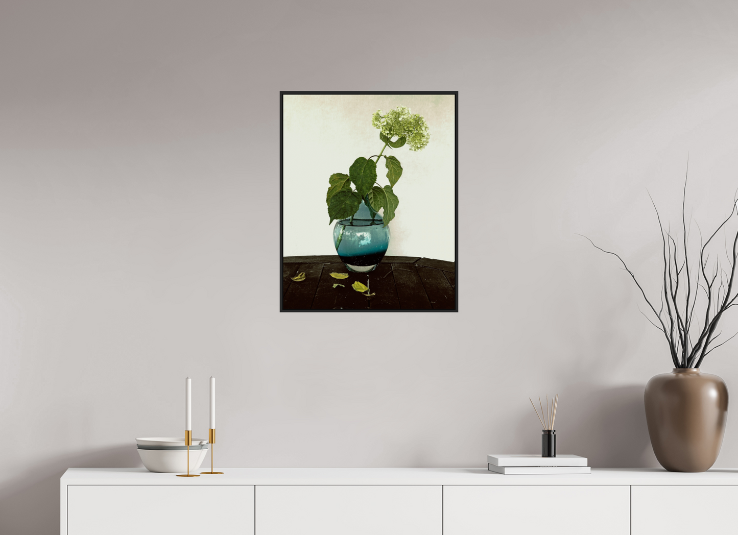 Flower in Vase on Table