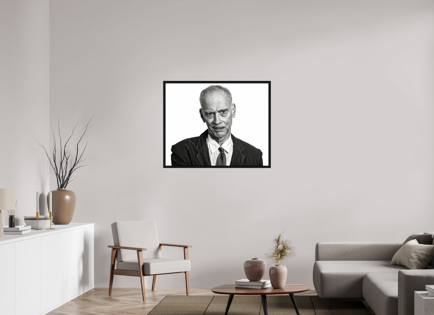 38.7 x 31″, Floater Frame John Waters