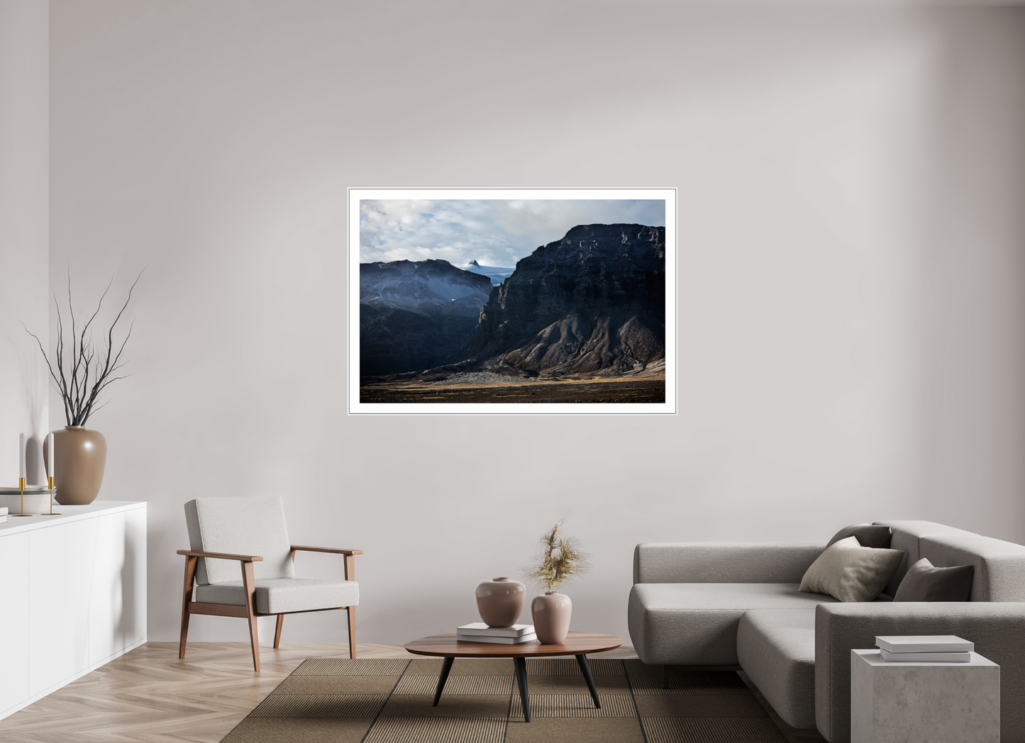 Iceland Black Mountains