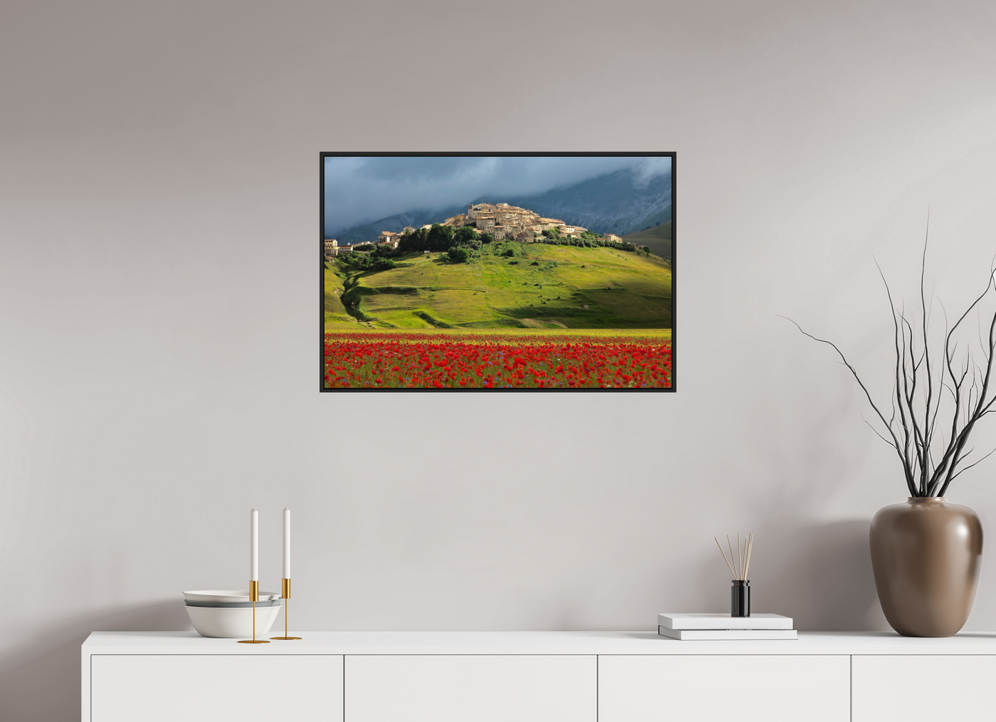 Castelucci, Umbrian Landscape