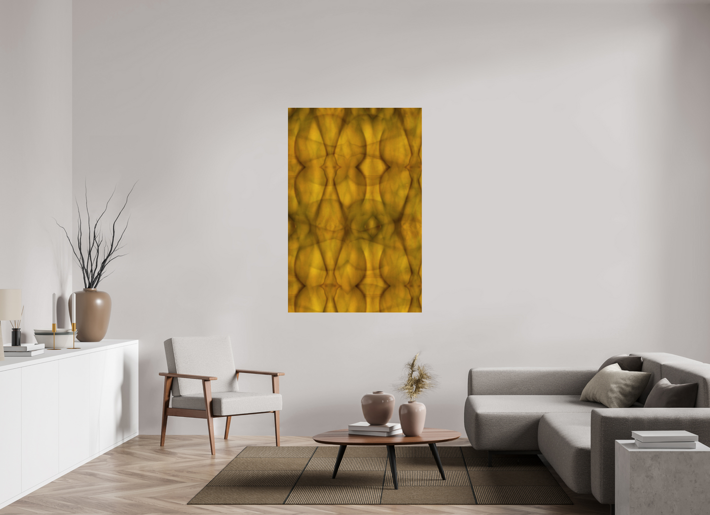 39 x 59.7″, Frameless Acrylic Glass Abstract No. 73