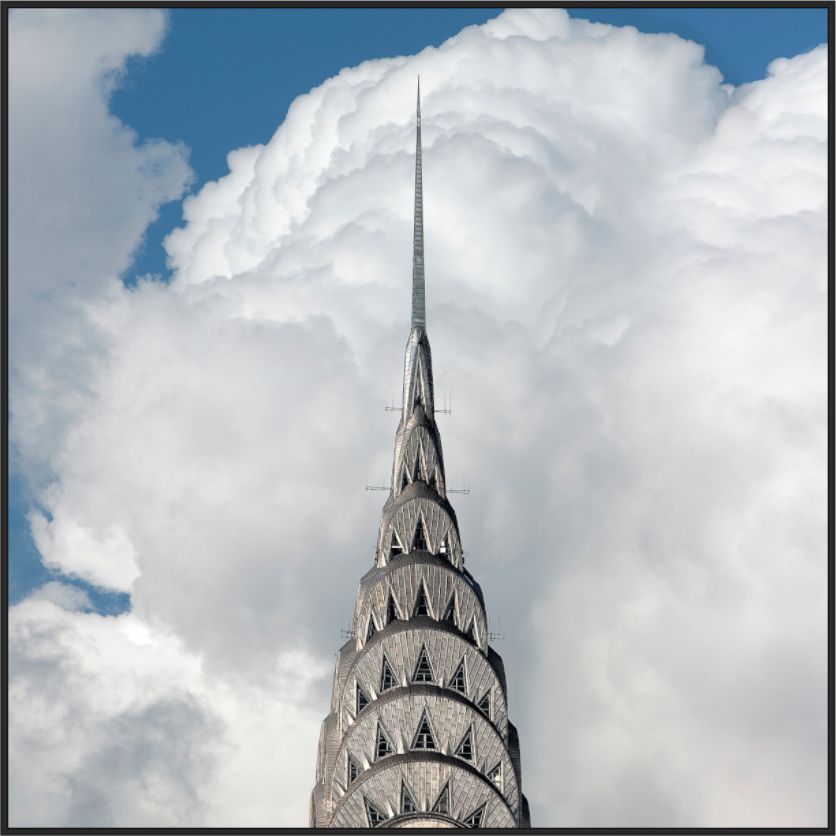 Chrysler Building with Clouds