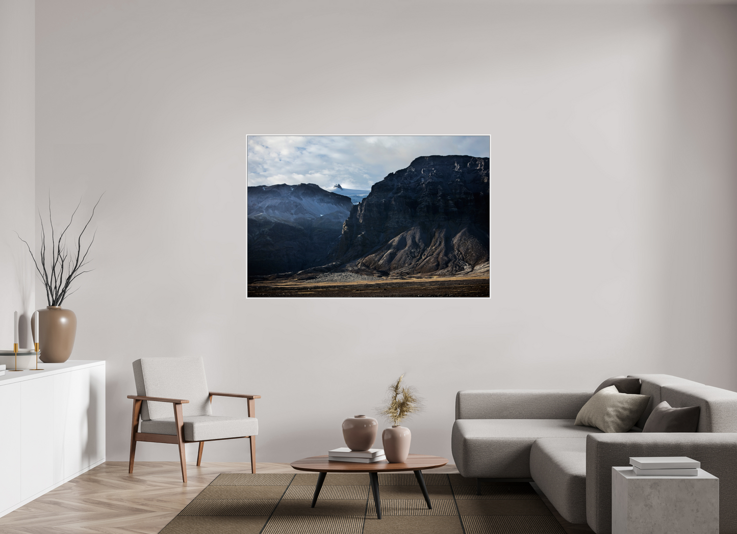 Iceland Black Mountains