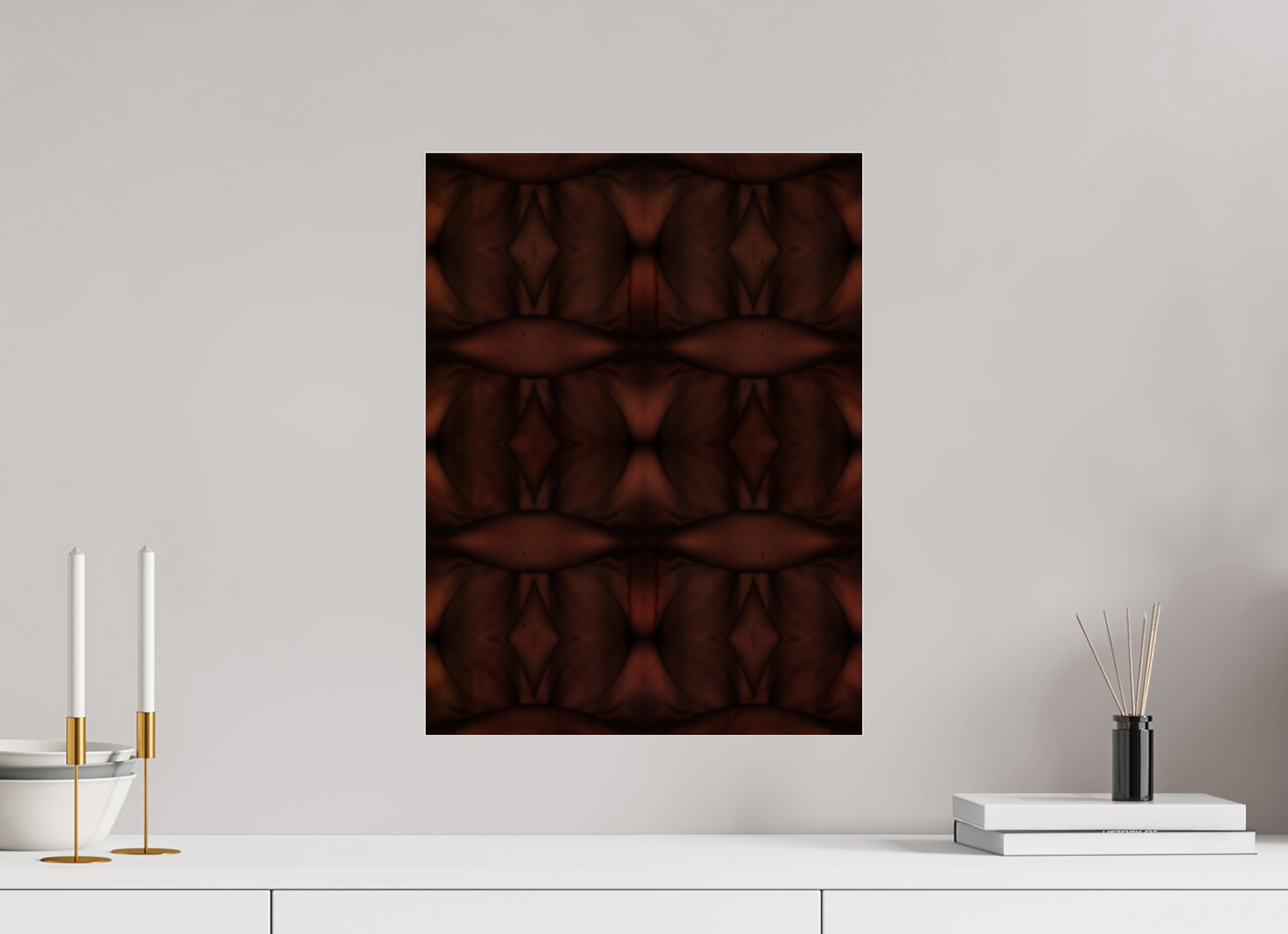 15 x 20″, Frameless Acrylic Glass Abstract No 0152