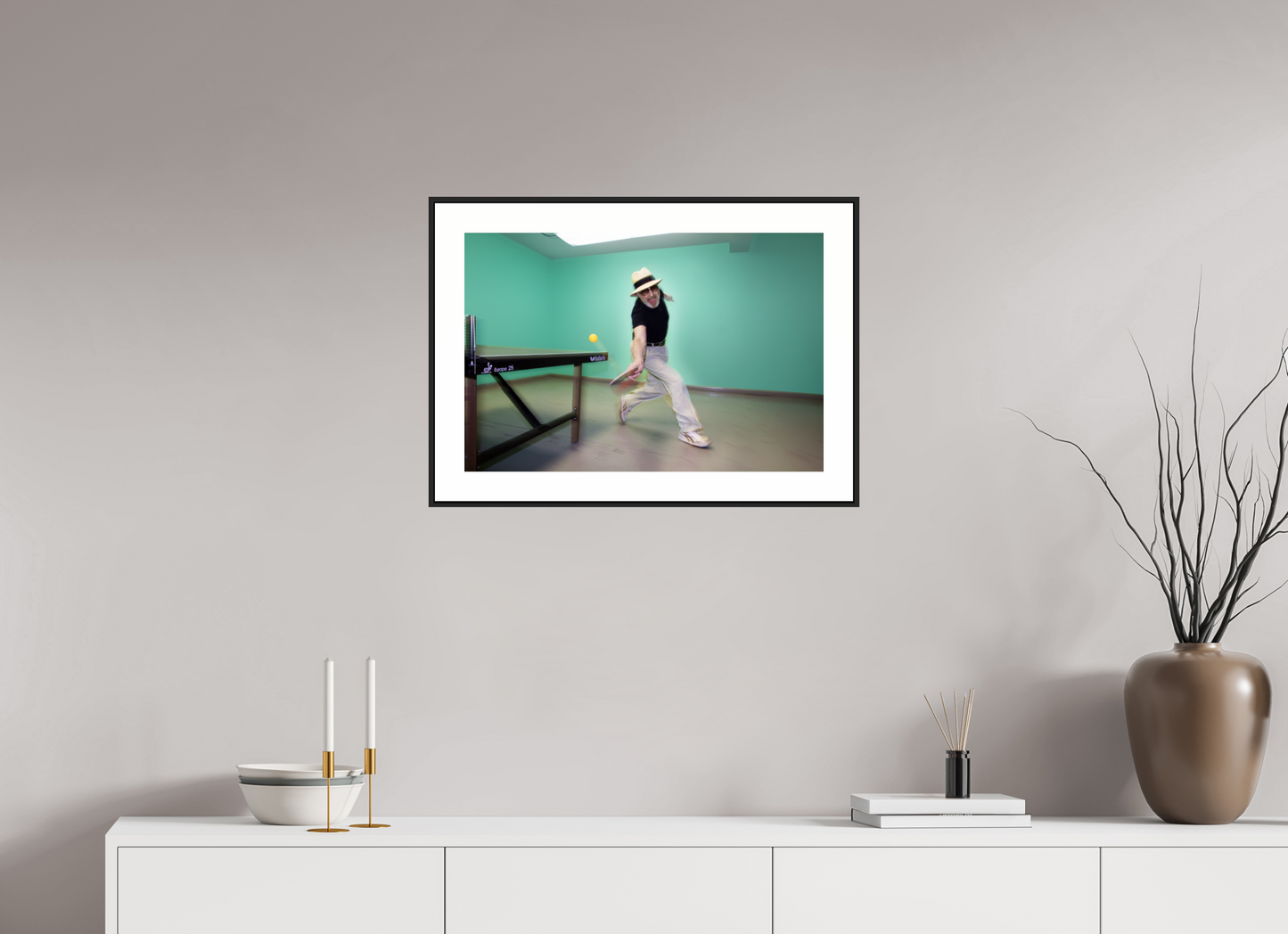 24 x 16″, Black Matte Frame Marty (Supreme) Reisman