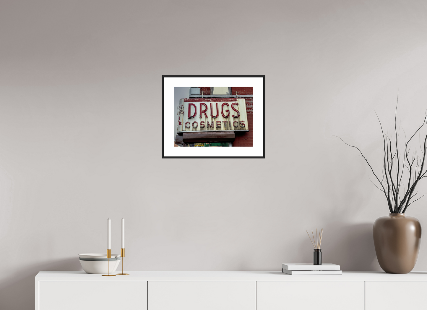 Drug Cosmetics Sign