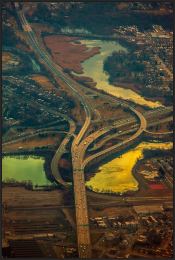 Aerial View of Highway