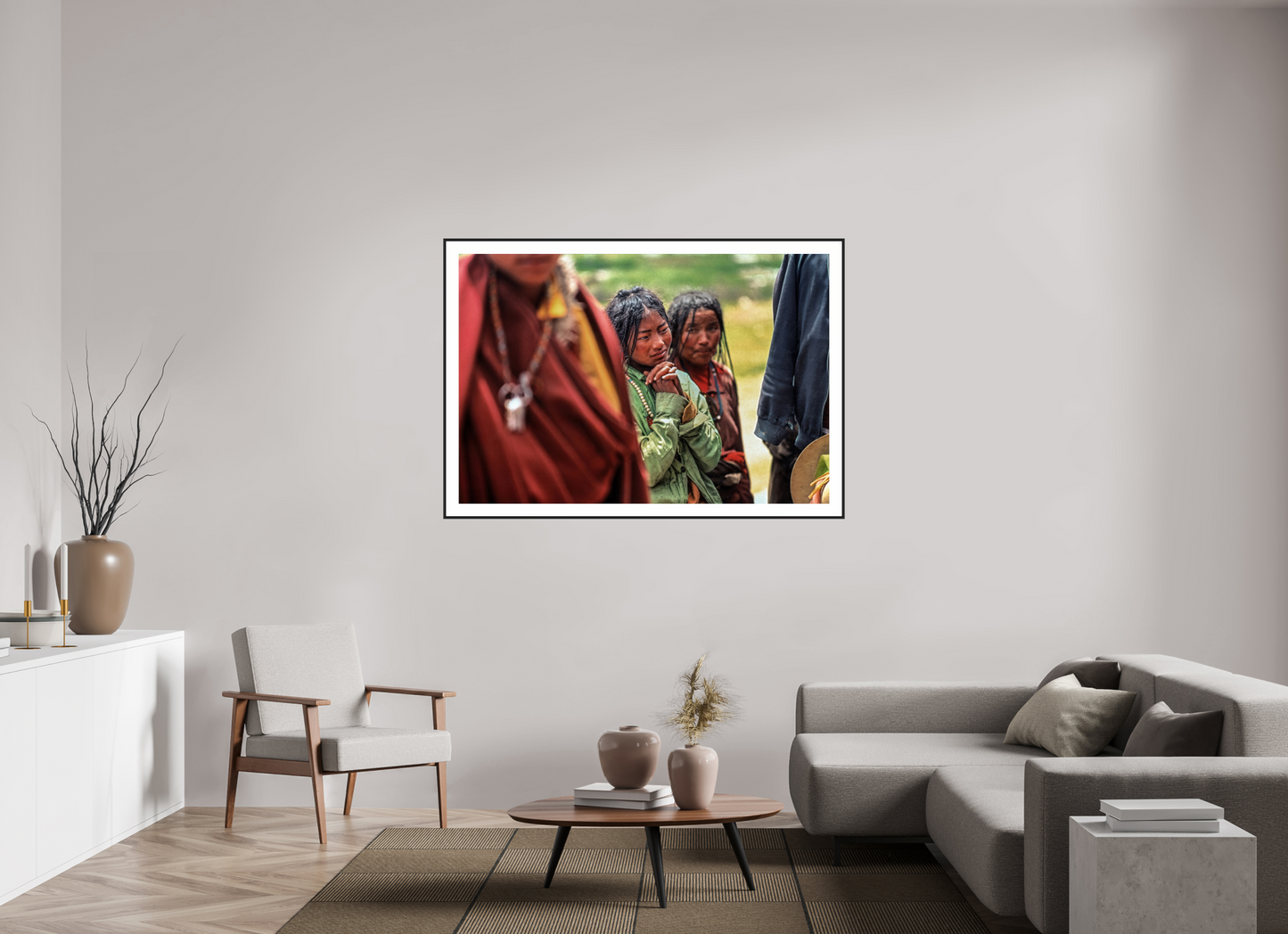 Tibetan Girl in Green Jacket