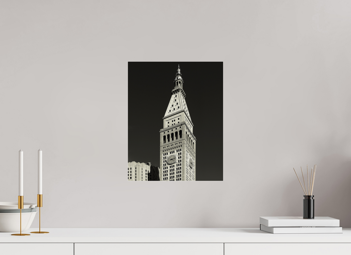 12 x 15″, Frameless Acrylic Glass Metropolitan Life Insurance Company Tower