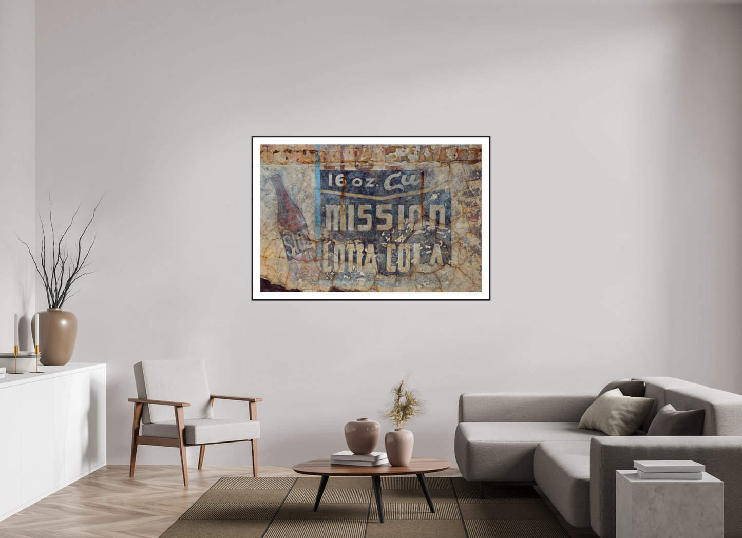 Mission Lotta Cola Faded Wall