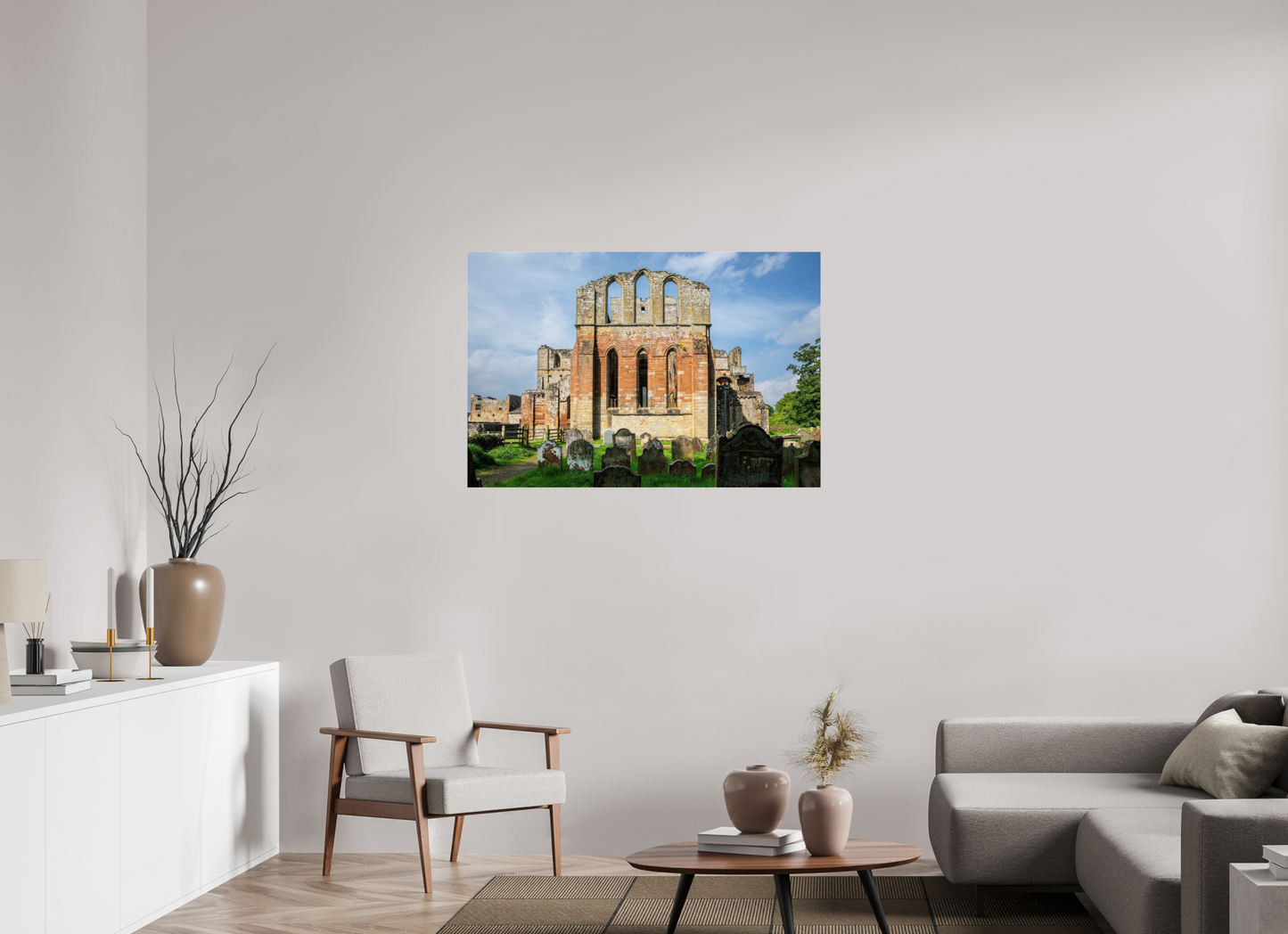 45 x 30″, Frameless Acrylic Glass Ruins of Cathedral of Saint Andrew