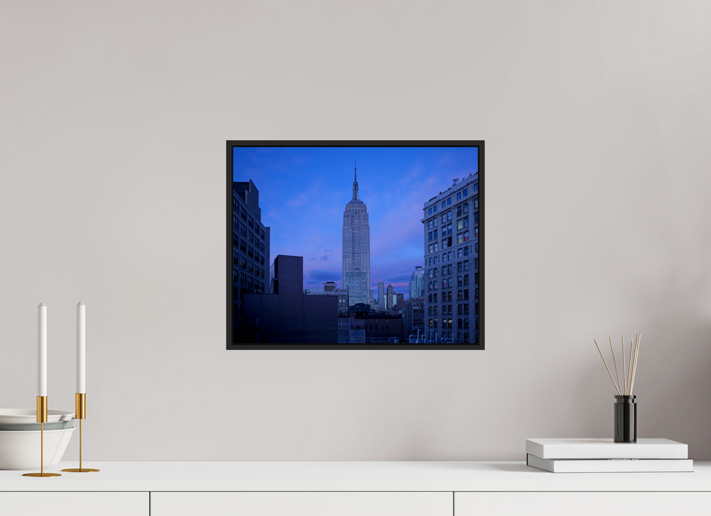 The Empire State Building at Dusk