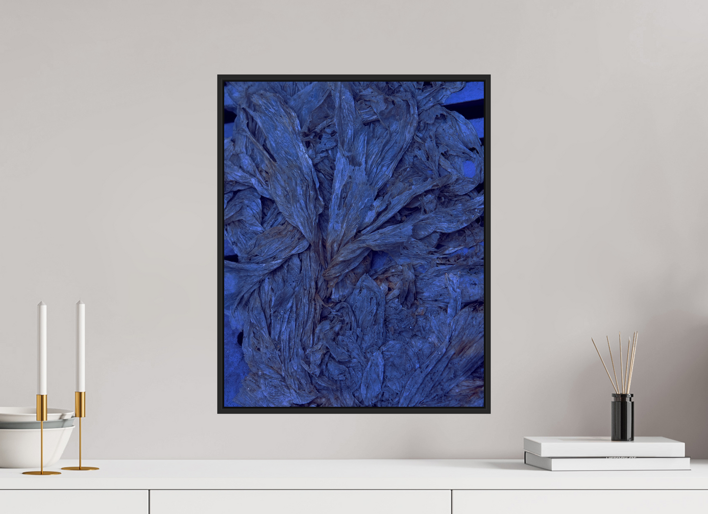 16 x 20″, Black Matte Frame, No Border Plastic Bags