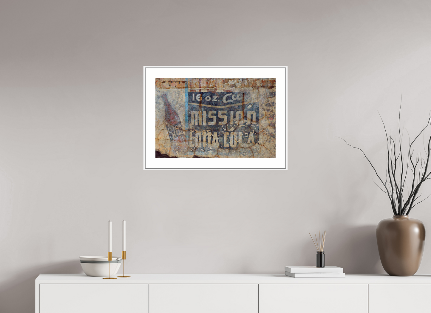 Mission Lotta Cola Faded Wall