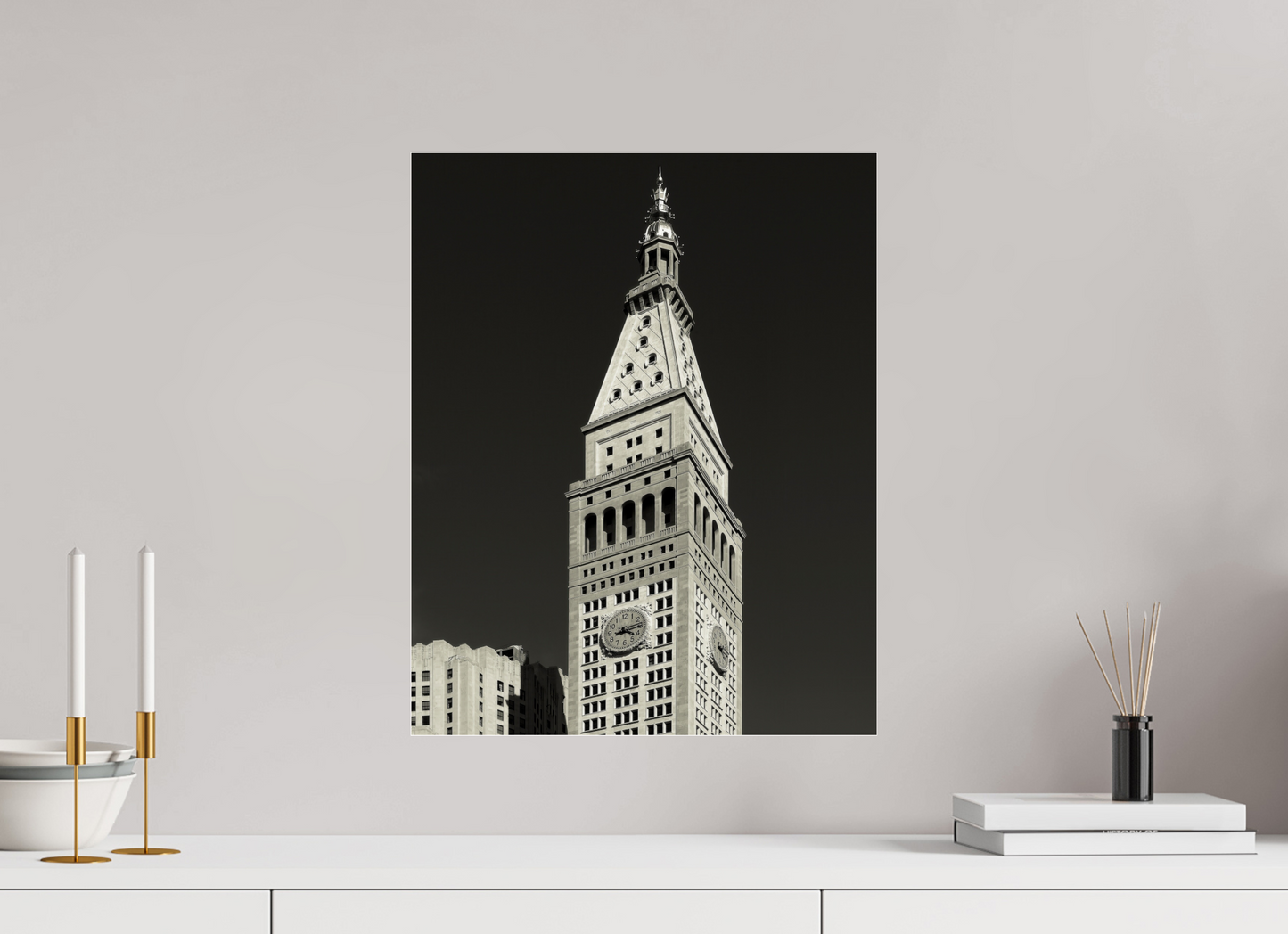 16 x 20″, Frameless Acrylic Glass Metropolitan Life Insurance Company Tower