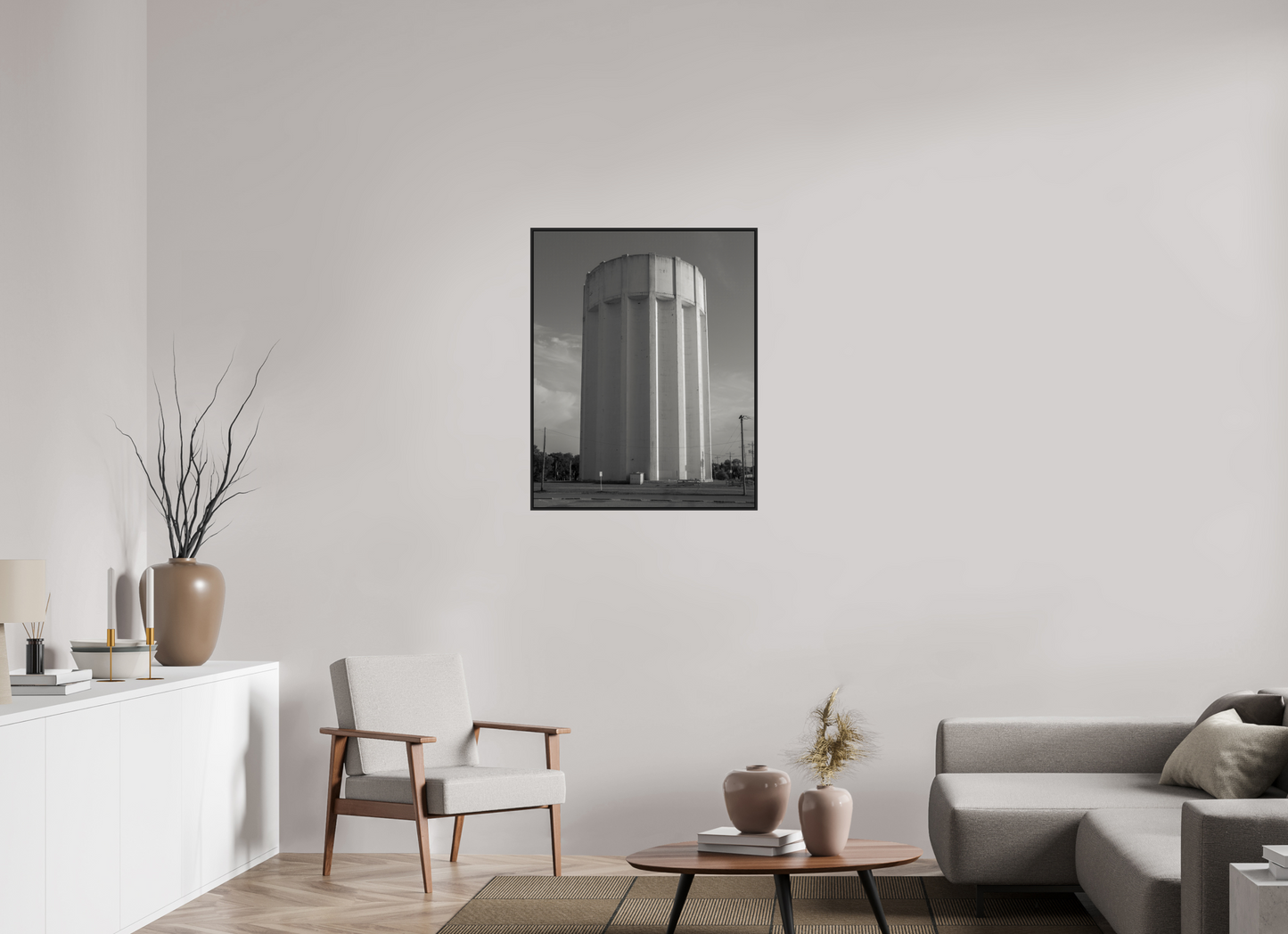 Ribbed Water Tower Kansas