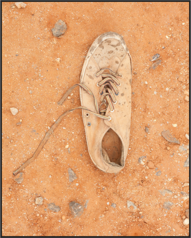 Shoe on the Ground - Angola