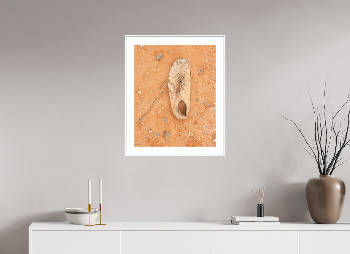 Shoe on the Ground - Angola