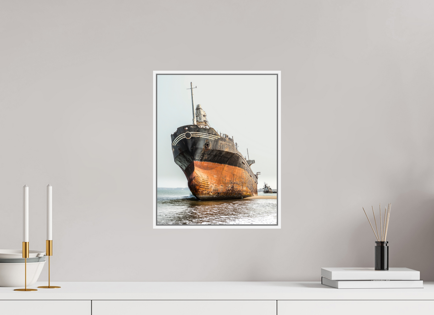 Grounded Ship Angola