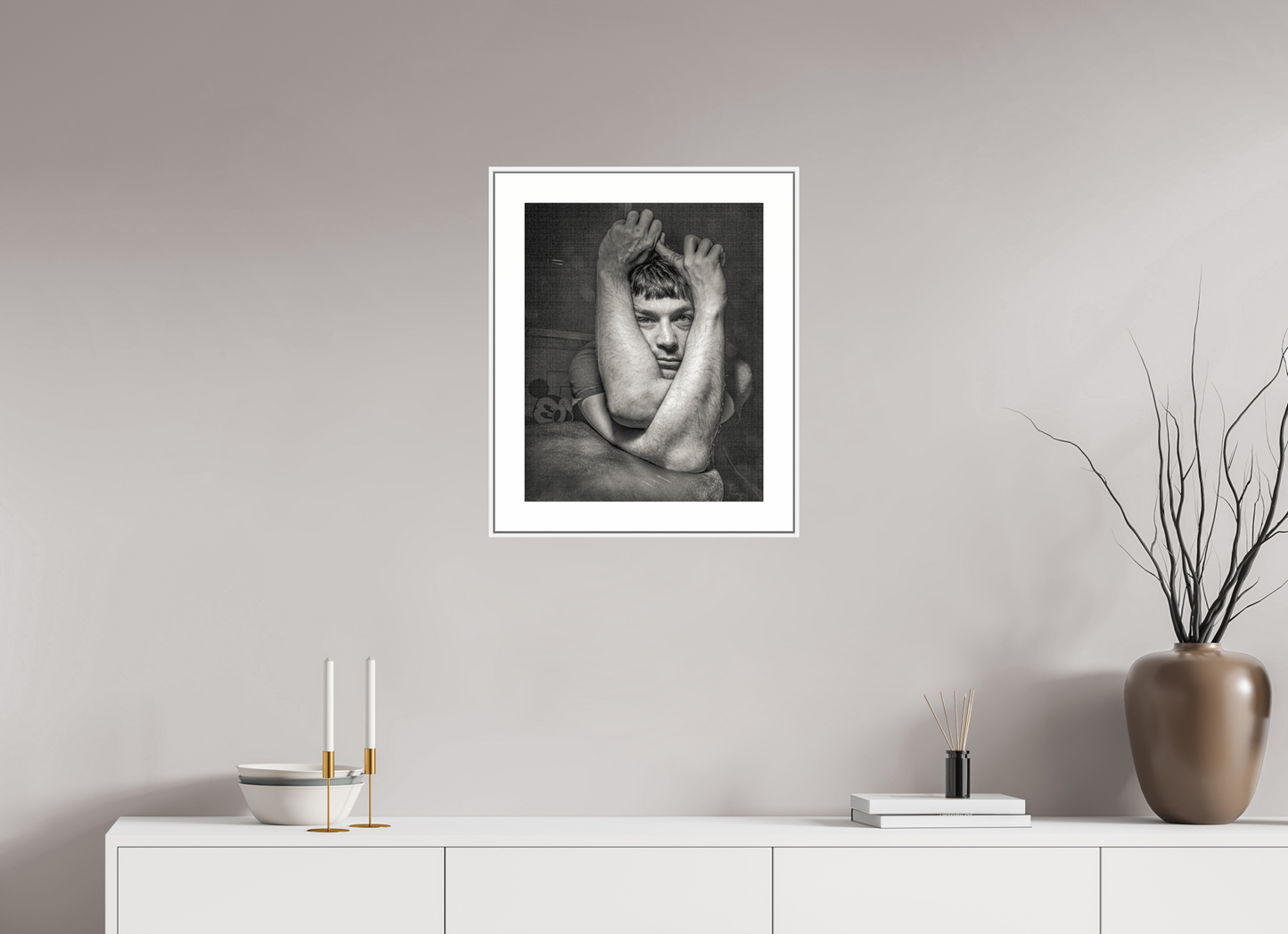 Michael Alig with Mickey Mouse