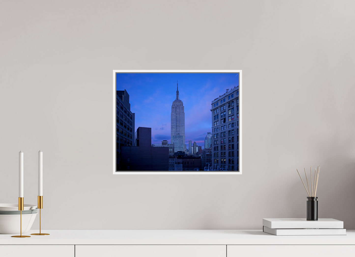 The Empire State Building at Dusk