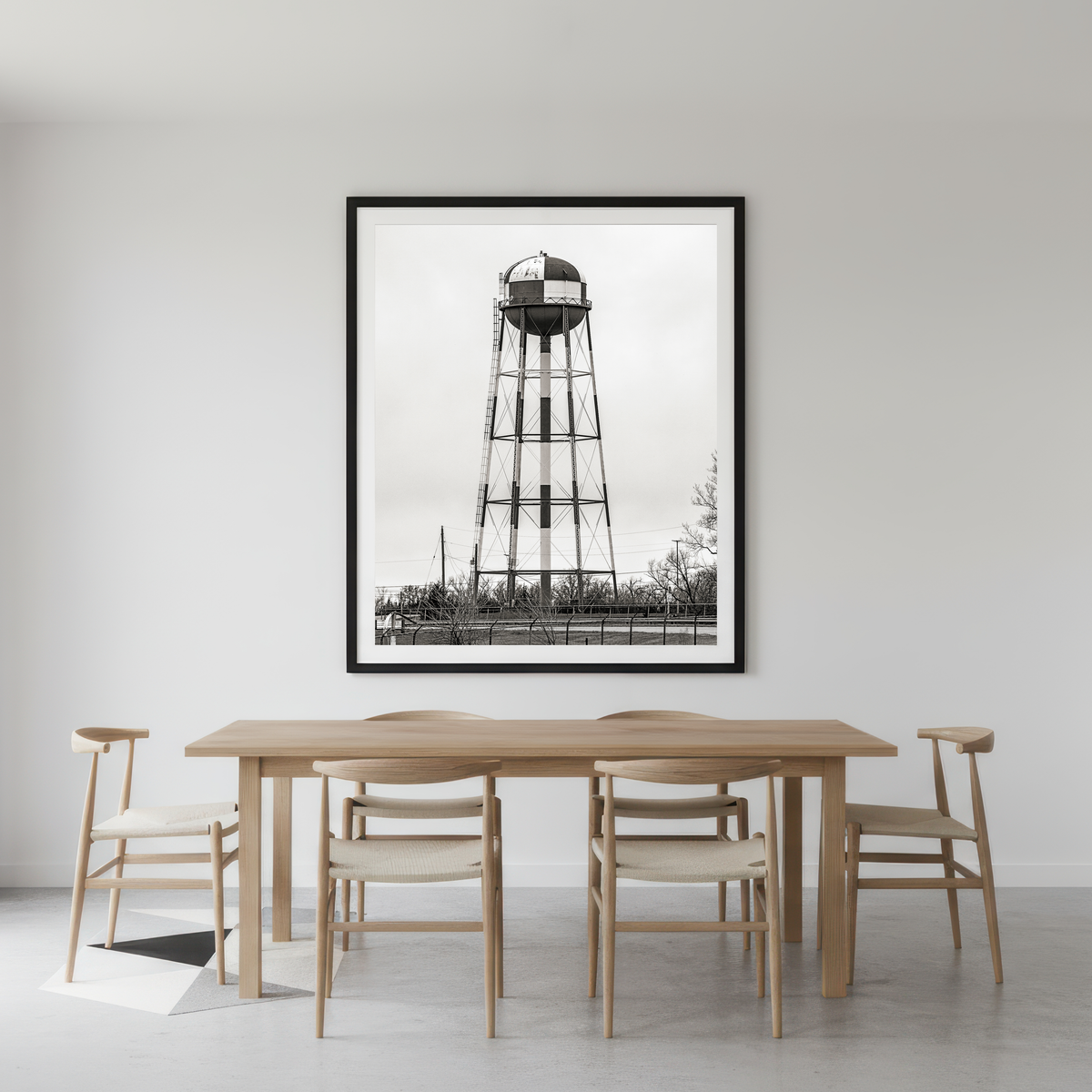 Checkered Water Tower