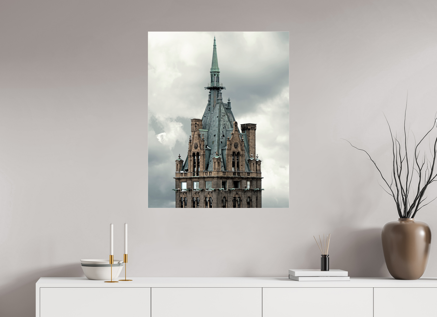 28 x 35″, Frameless Acrylic Glass The Sherry Netherland Hotel