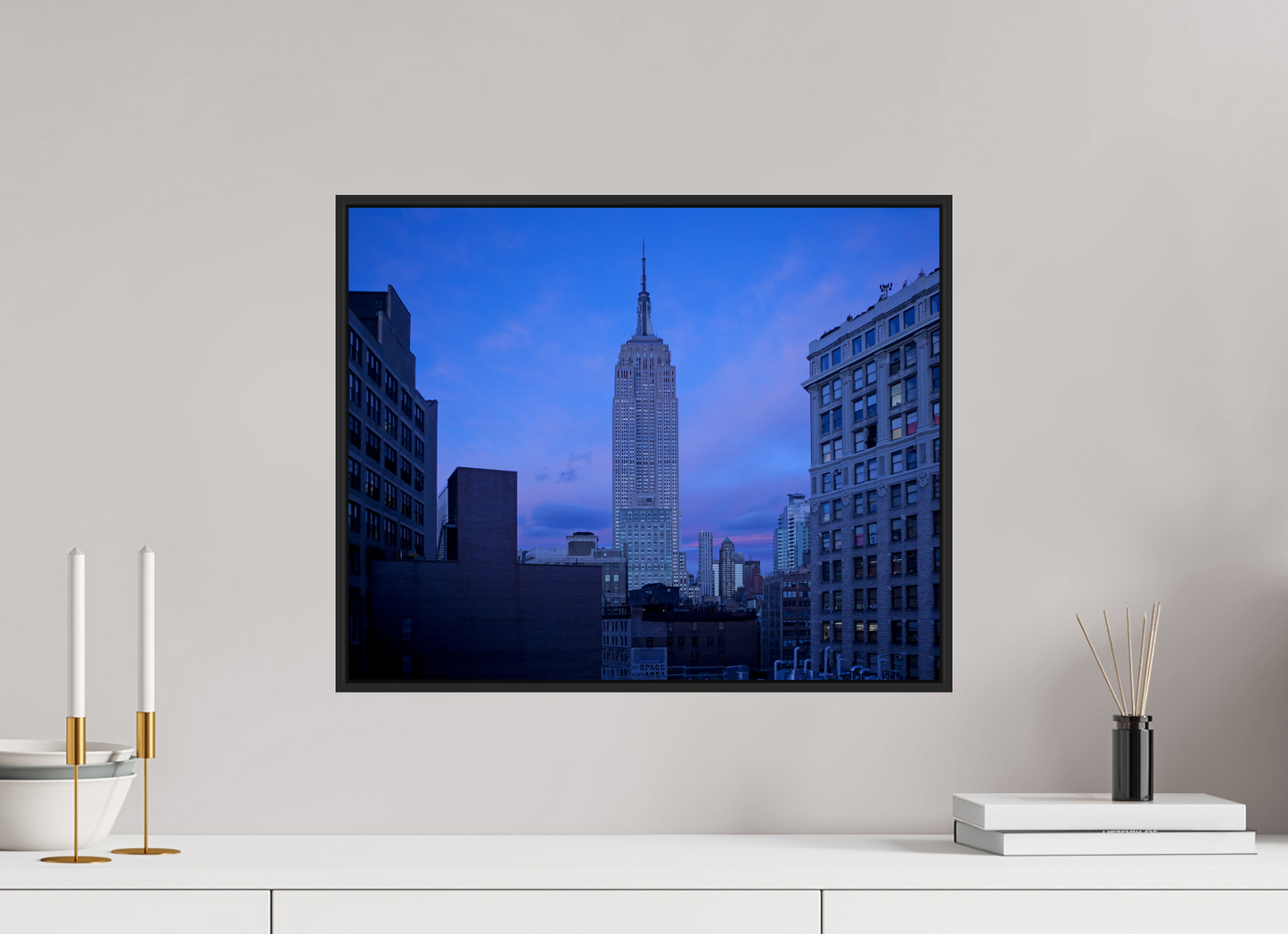 The Empire State Building at Dusk