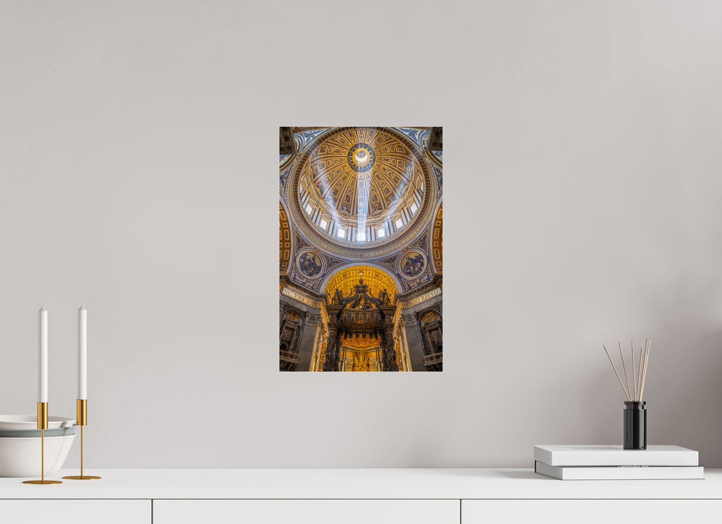10 x 15″, Frameless Acrylic Glass The Vatican Basilica