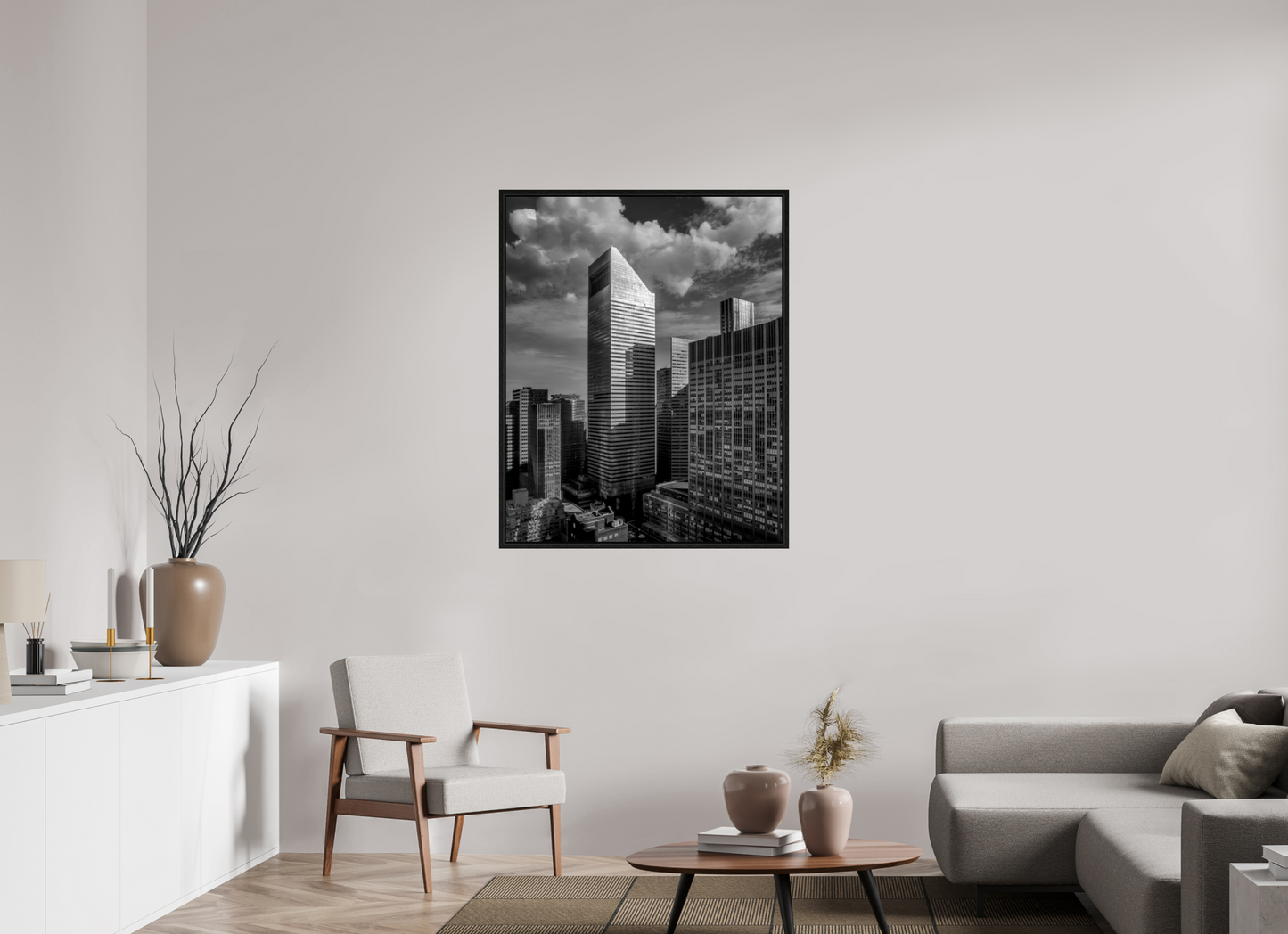 35 x 43.7″, Floater Frame Citicorp Tower