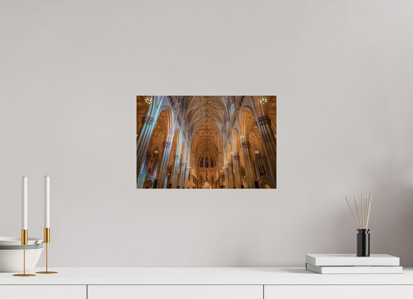 15 x 10″, Frameless Acrylic Glass St. Patrick's Cathedral