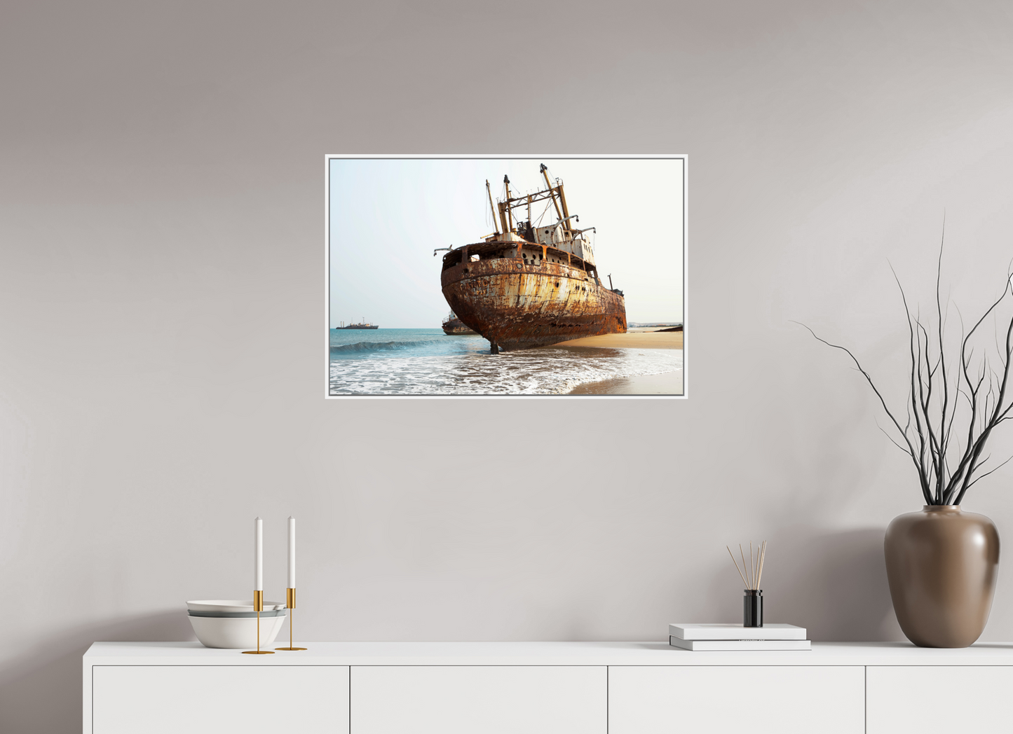 Grounded Ships Angola