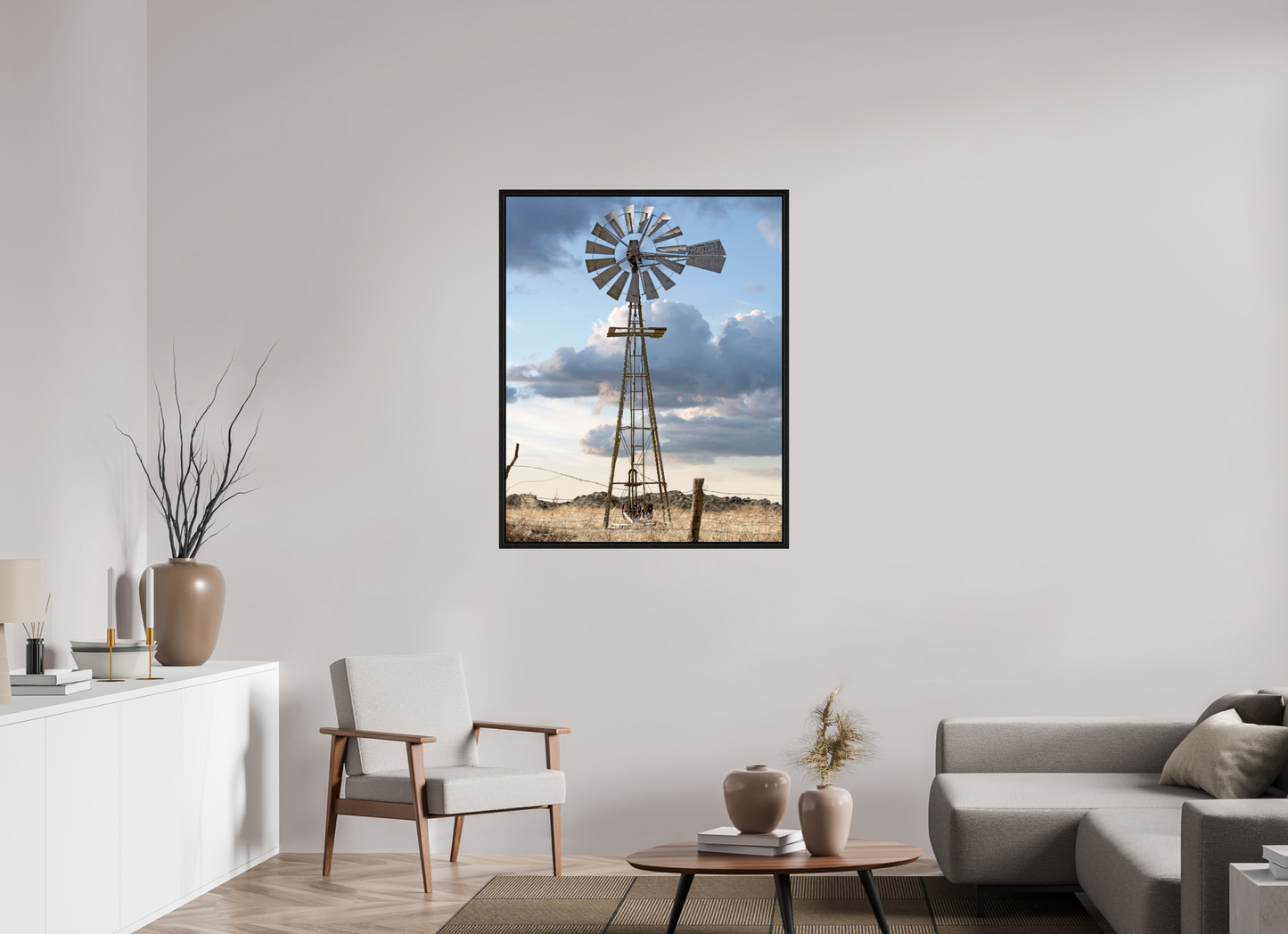 35 x 43.8″, Floater Frame Water Wheel - Cold Springs, CO