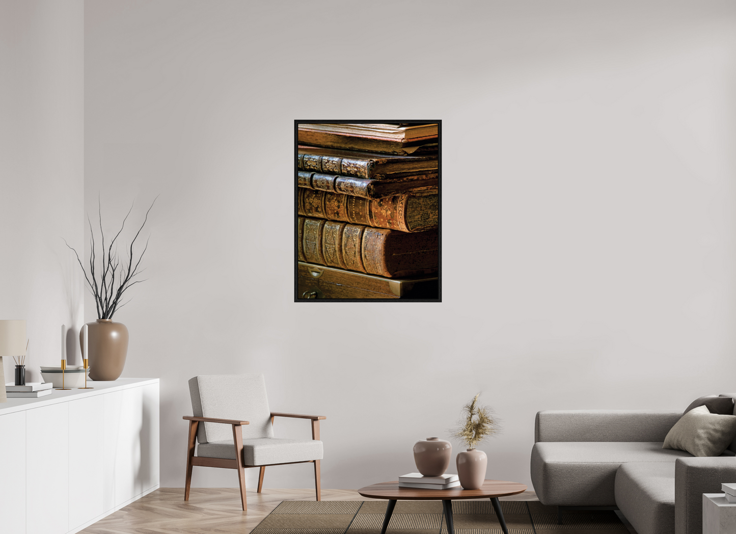 31 x 38.7″, Floater Frame Hermés Archive