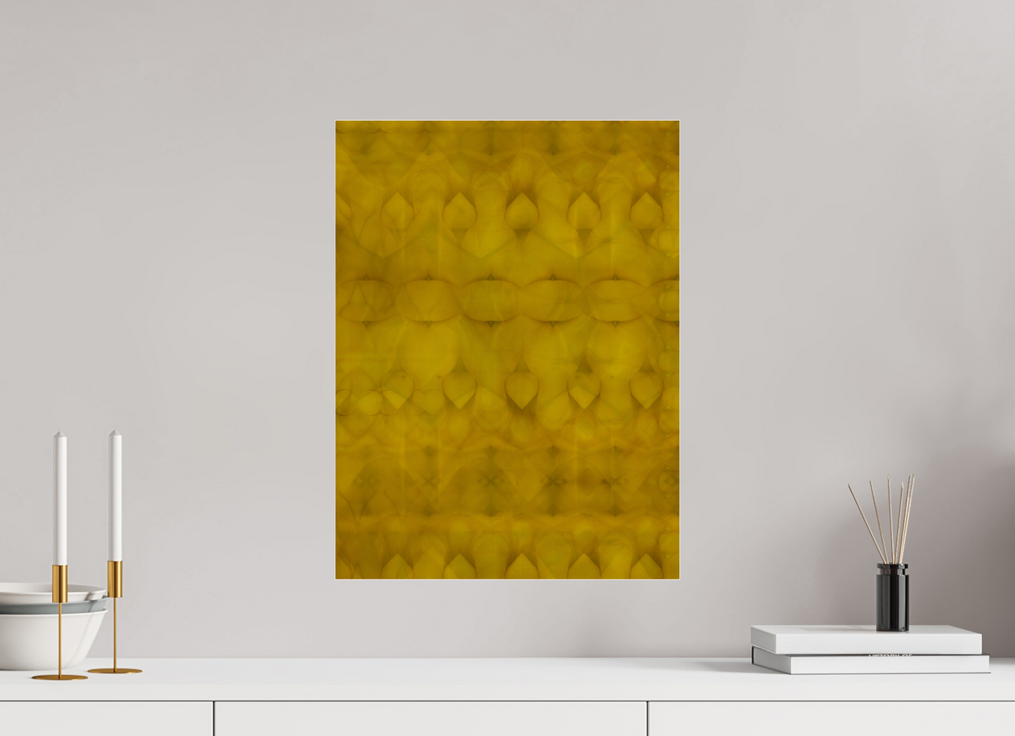 15 x 20″, Frameless Acrylic Glass Abstract No 16