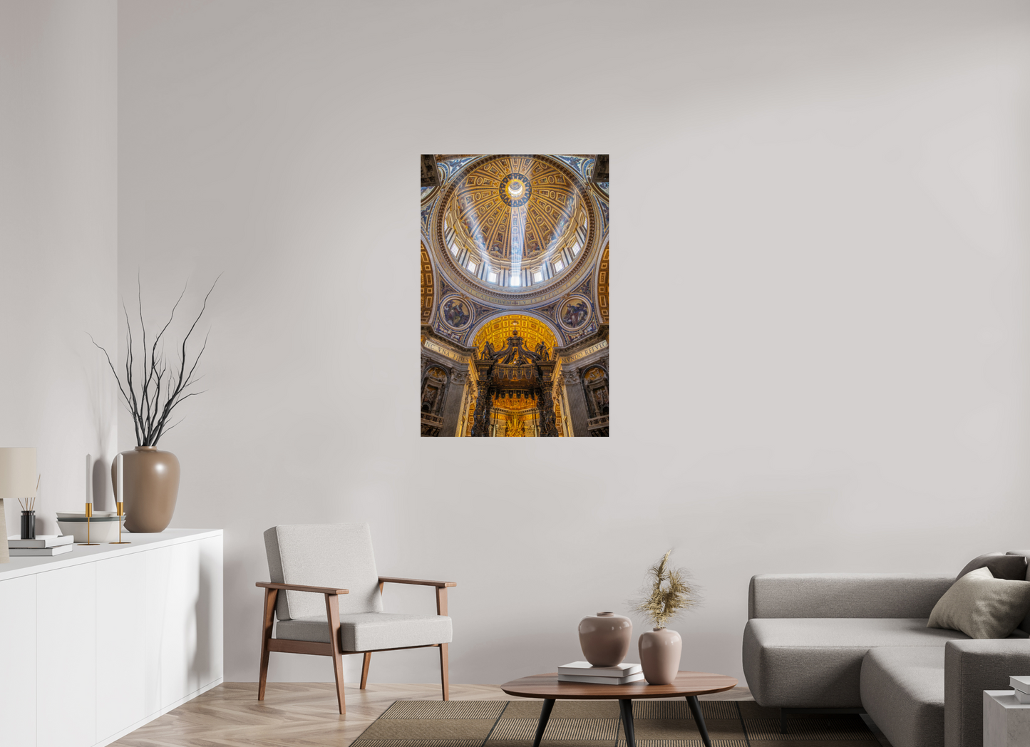 30 x 45″, Frameless Acrylic Glass The Vatican Basilica