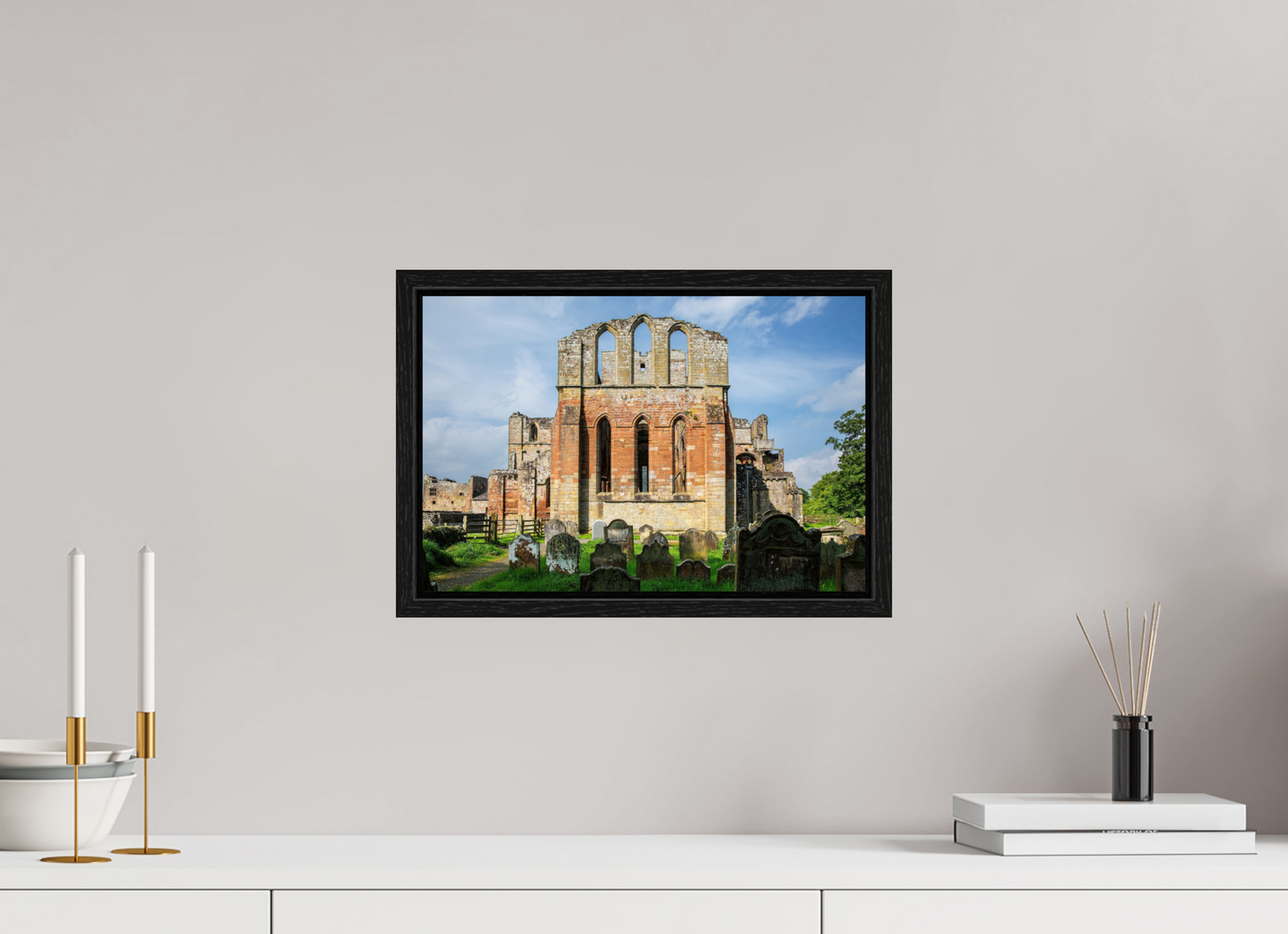15 x 10″, Floater Frame Ruins of Cathedral of Saint Andrew