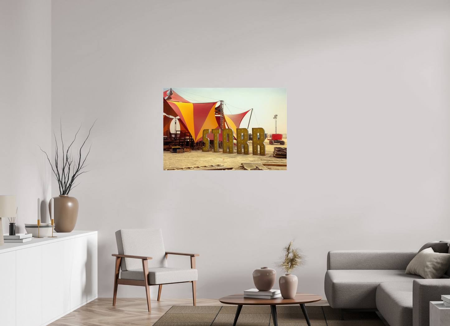 45 x 30″, Frameless Acrylic Glass Starr