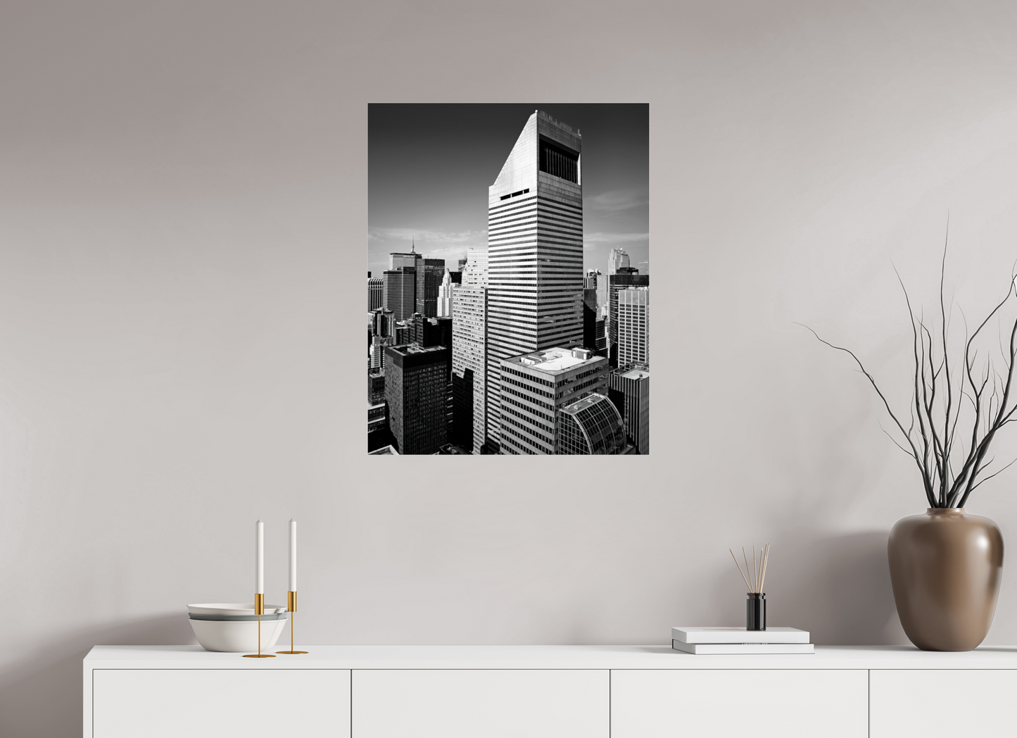 24 x 30″, Frameless Acrylic Glass Citigroup Tower