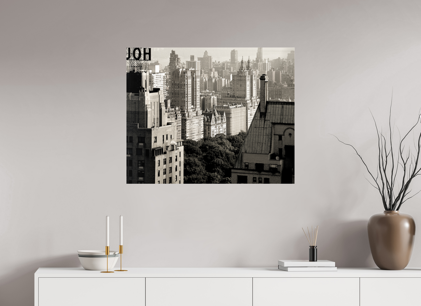 34.6 x 28″, Frameless Acrylic Glass The Dakota