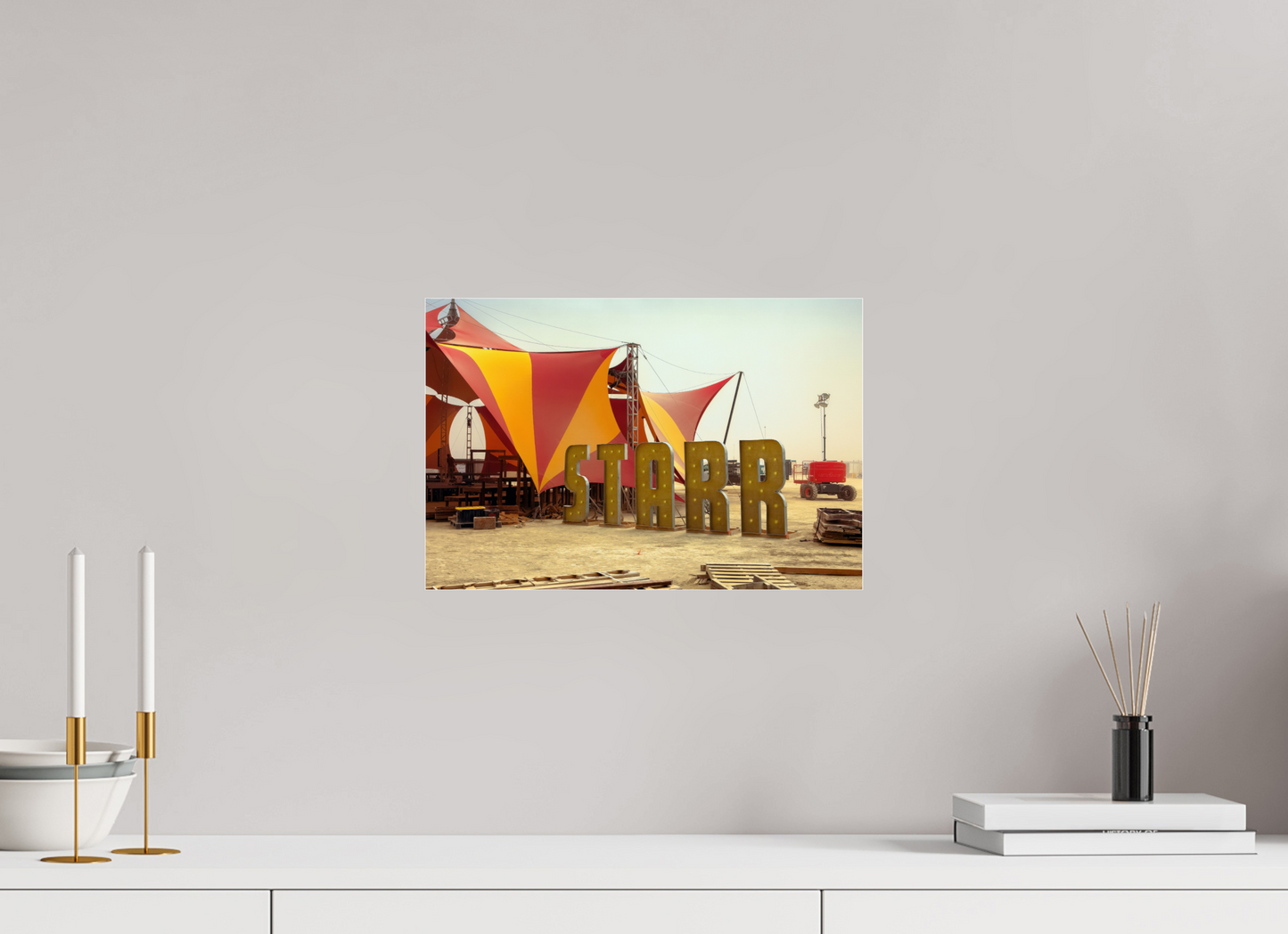 15 x 10″, Frameless Acrylic Glass Starr