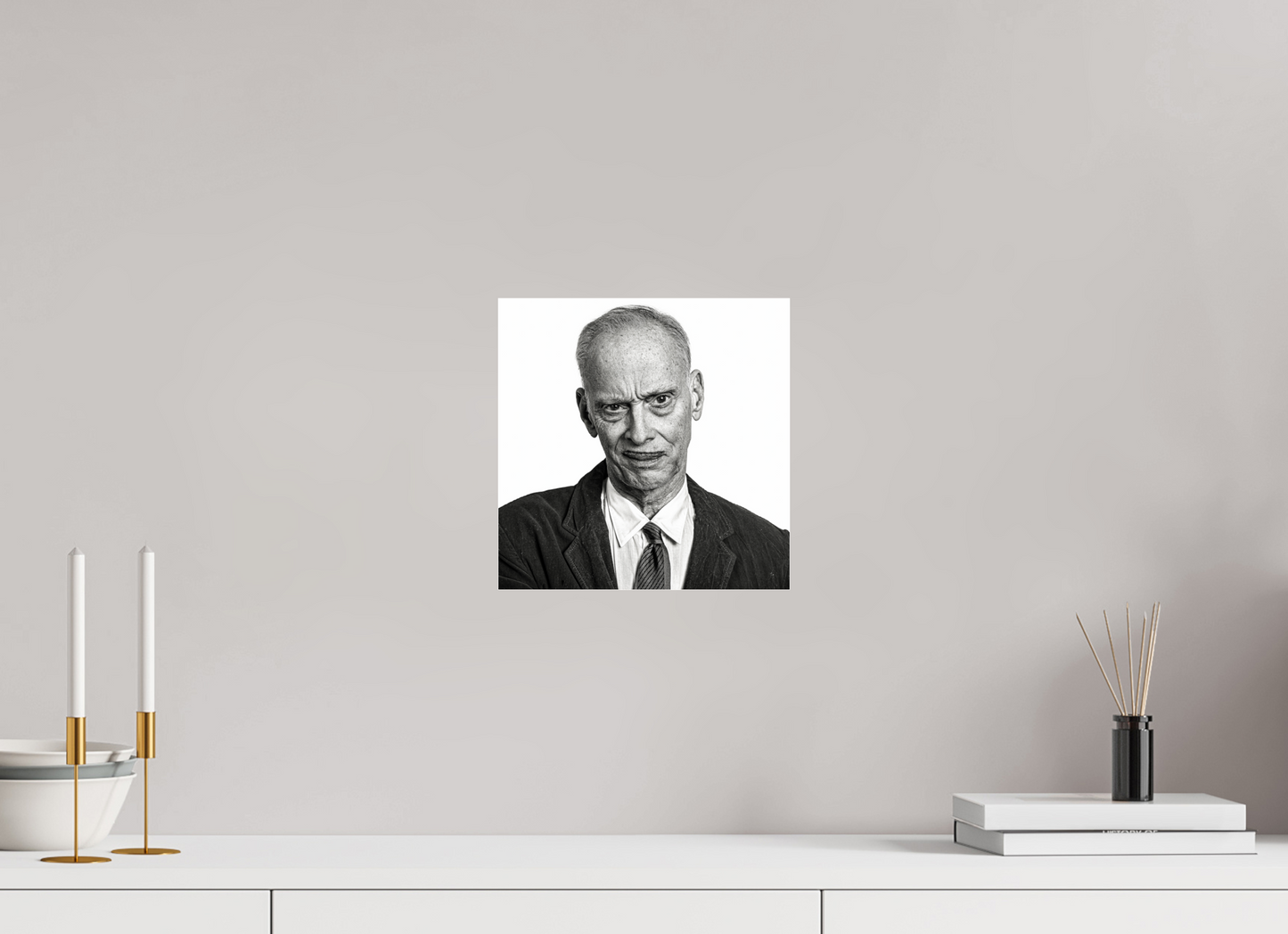 10 x 10″, Frameless Acrylic Glass John Waters
