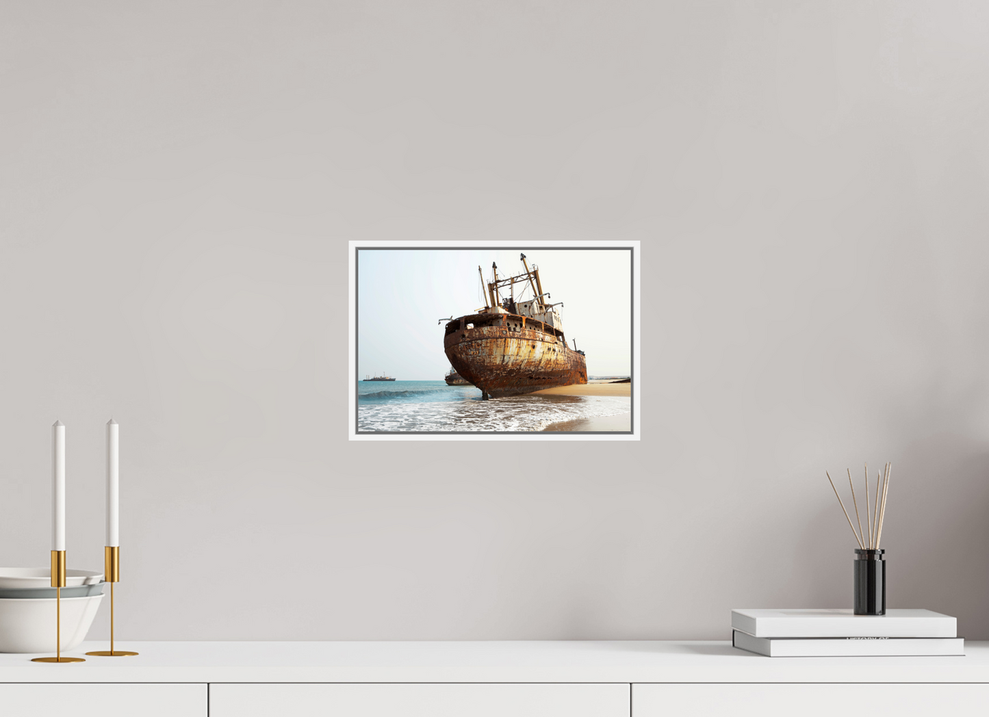 Grounded Ships Angola