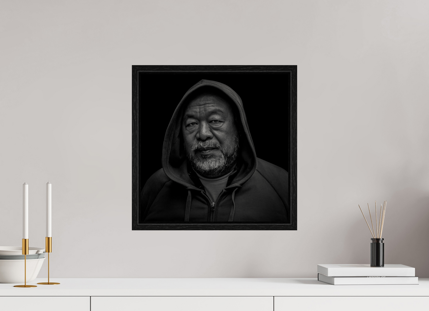 15 x 15″, Floater Frame Ai WeiWei