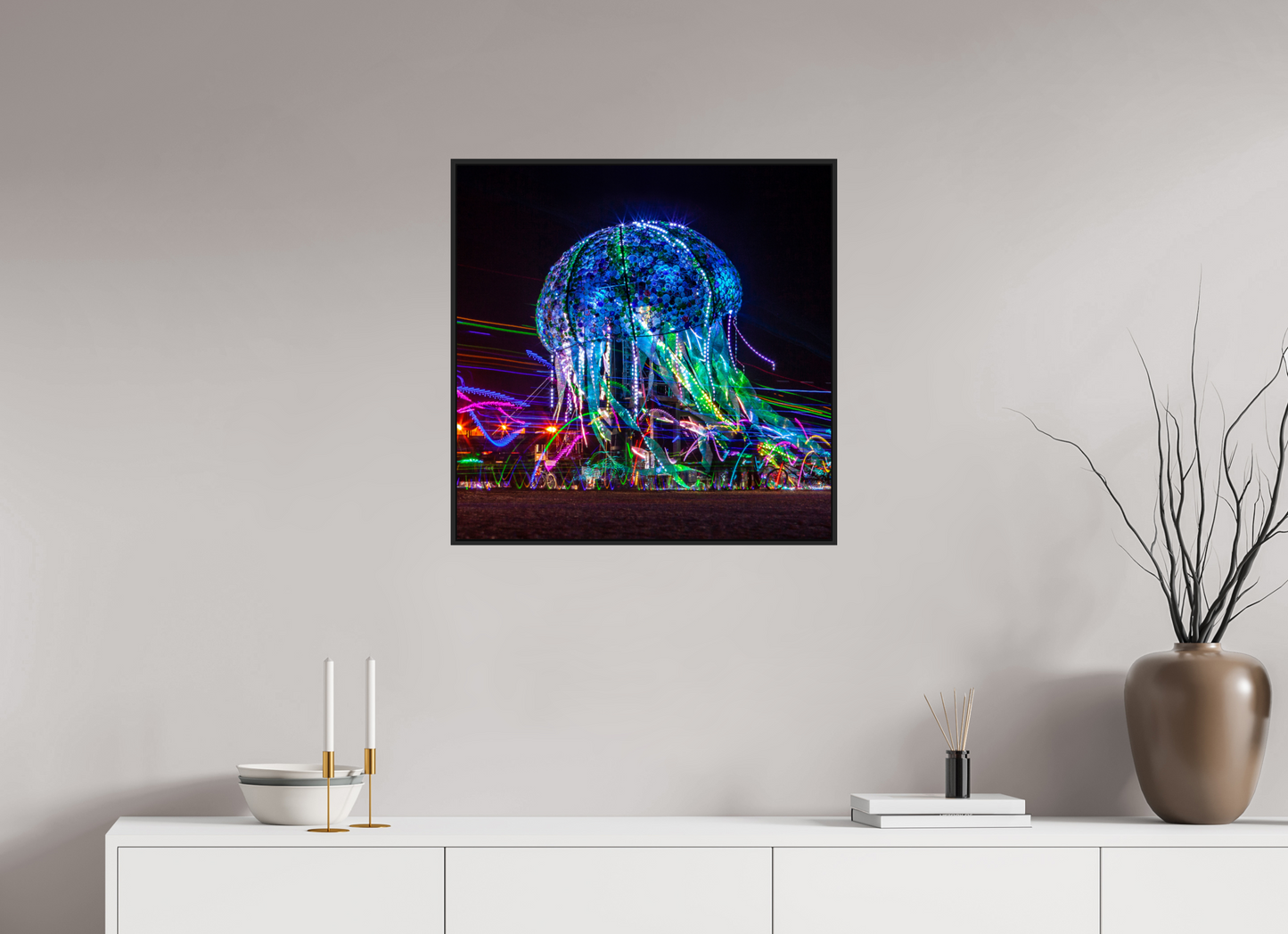 Burning Man - Glass Jellyfish