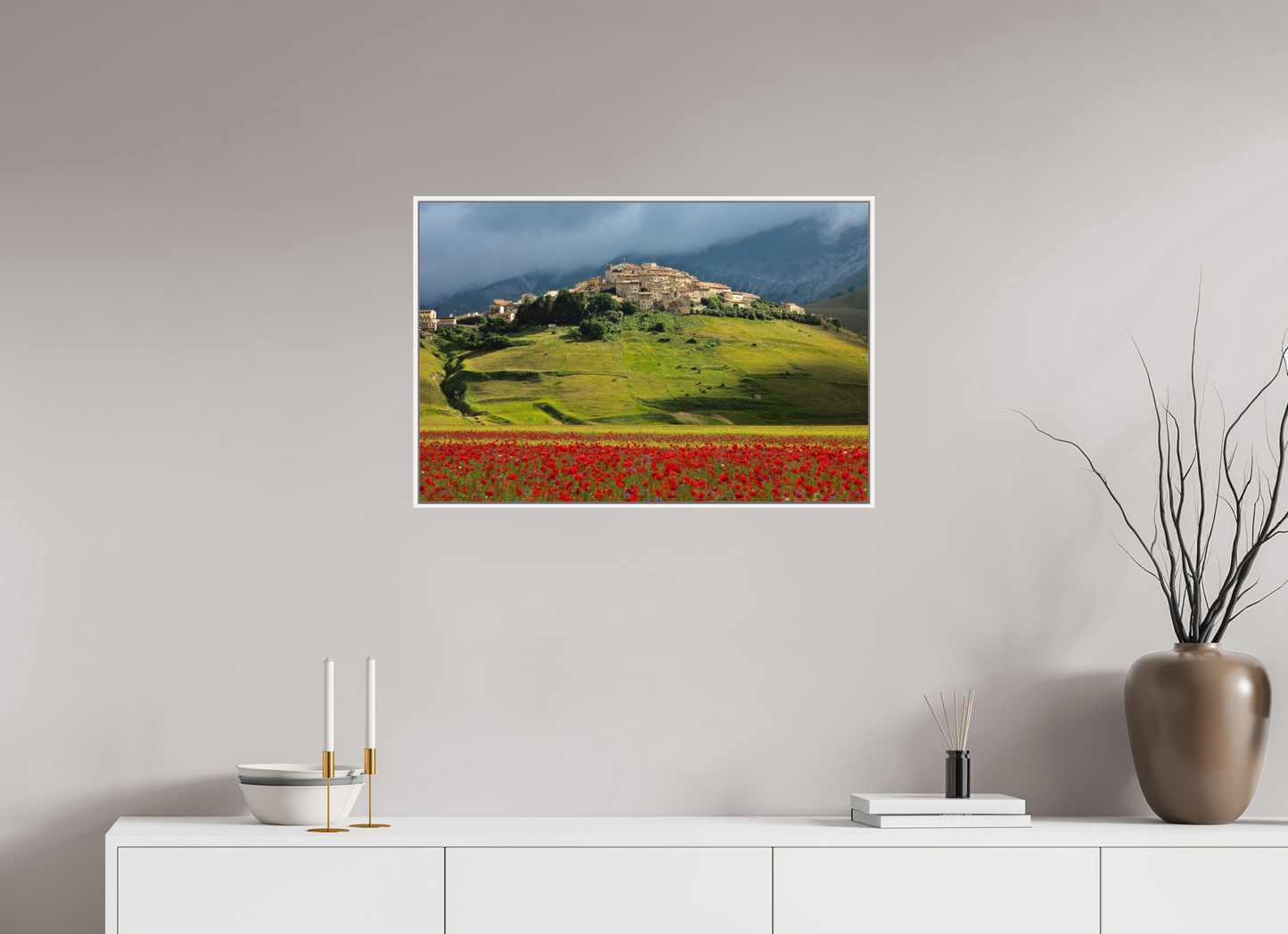 Castelucci, Umbrian Landscape